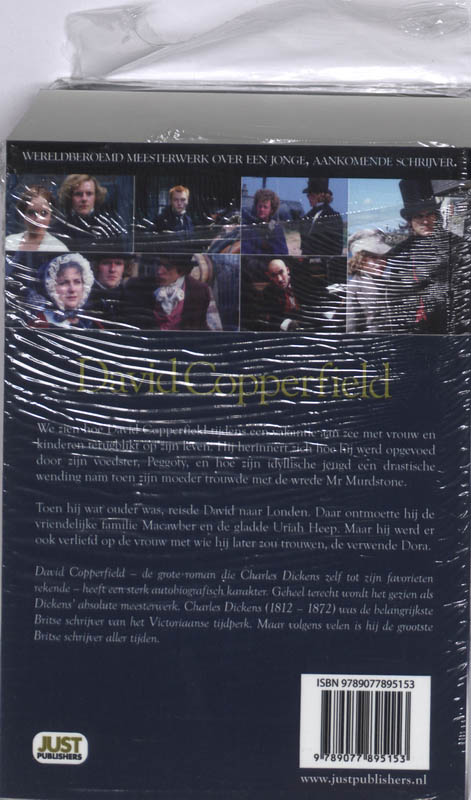 Achterkant van David Copperfield