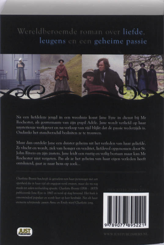 Achterkant van Jane Eyre