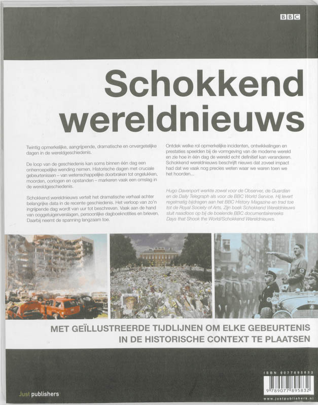 Achterkant van Schokkend wereldnieuws