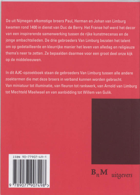 Achterkant van ABC