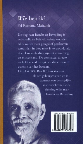 Achterkant van Wie ben ik?