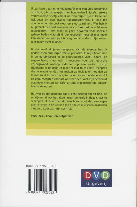 Achterkant van Van colakip tot stressballen