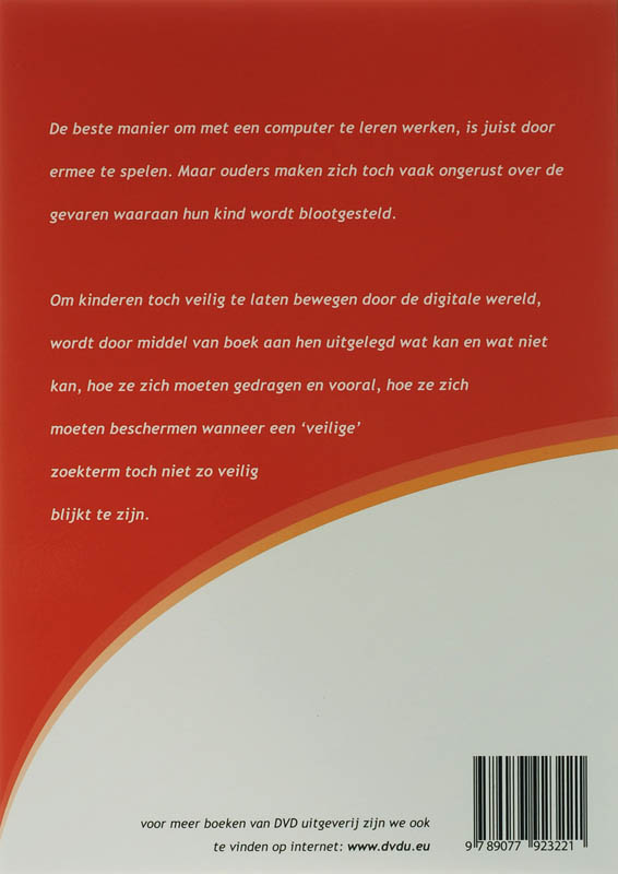 Achterkant van Gevaren op internet