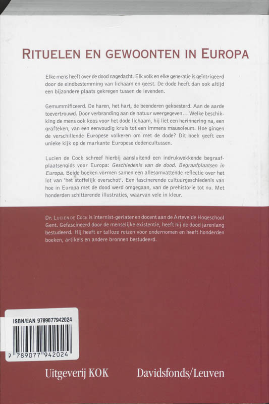 Achterkant van 1 Rituelen
