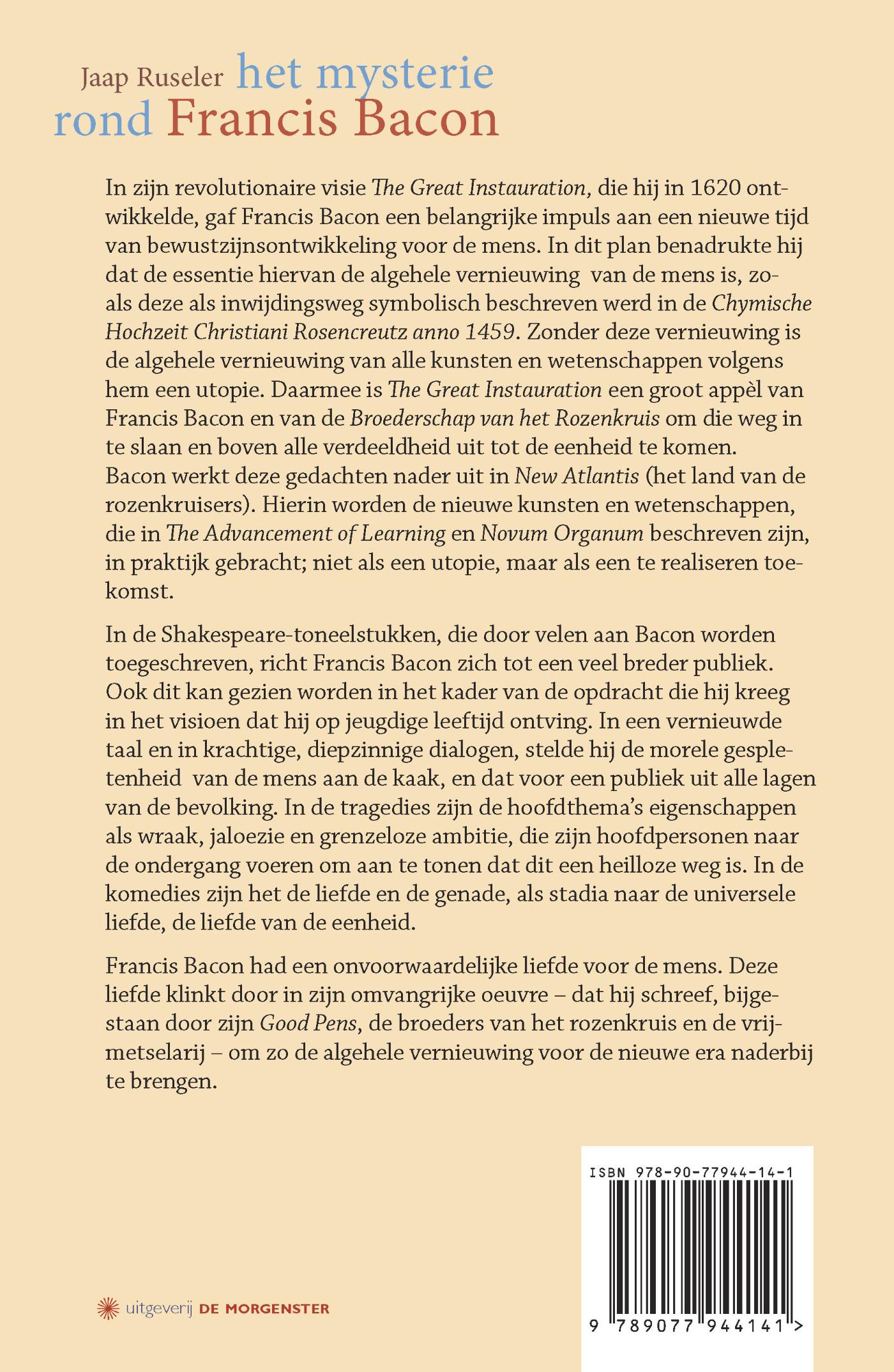 Achterkant van het mysterie rond Francis Bacon