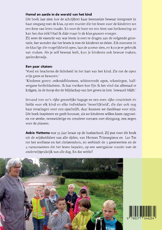 Achterkant van Hemel en aarde in de wereld van het kind