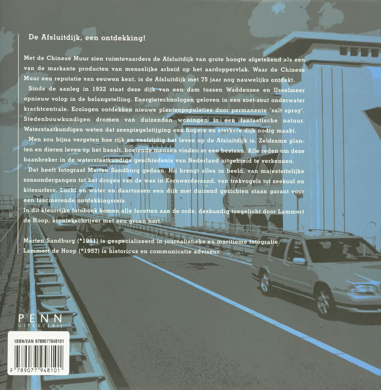 Achterkant van De Afsluitdijk