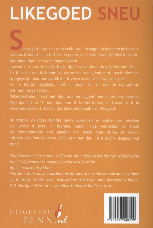 Achterkant van Likegoed sneu