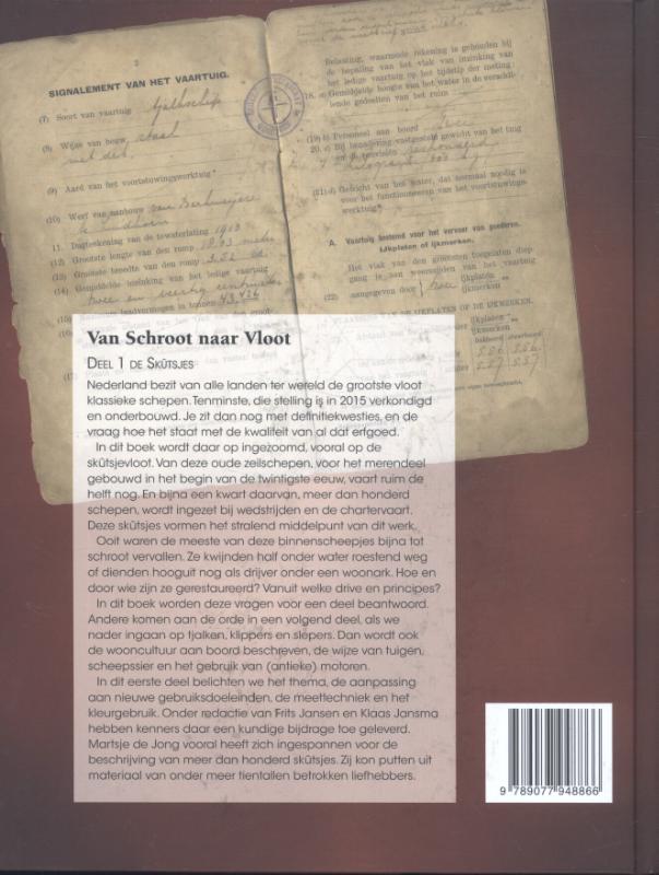 Achterkant van Van schroot naar vloot