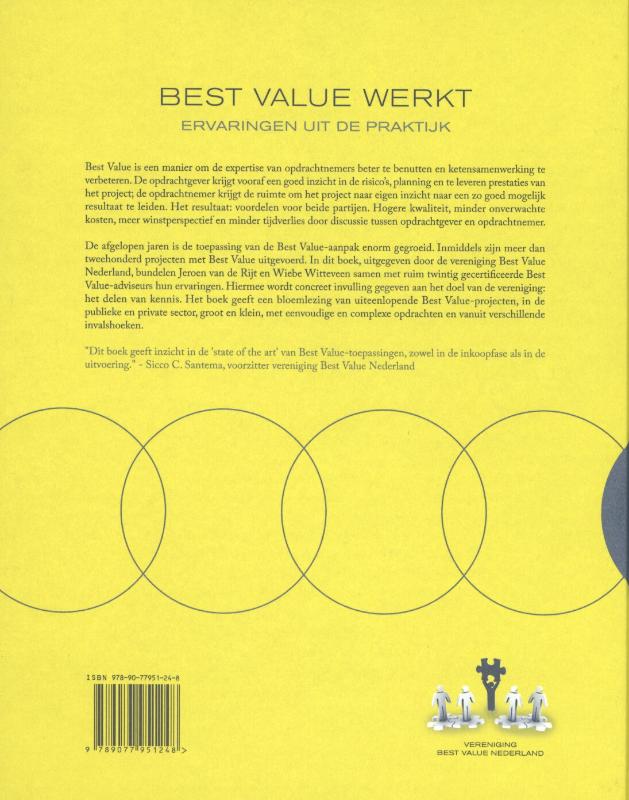 Achterkant van Best value werkt