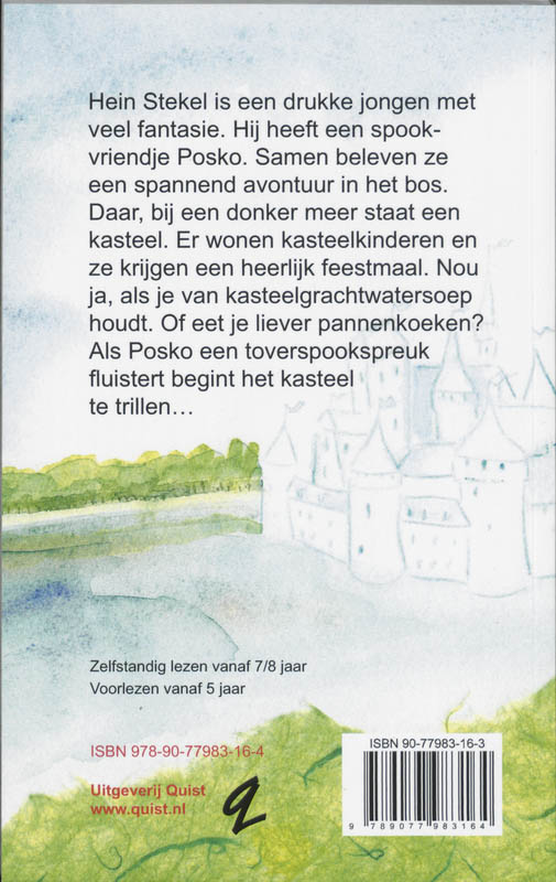Achterkant van Hein Stekel en Posko