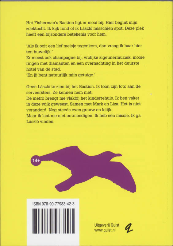 Achterkant van Laszlo vermist