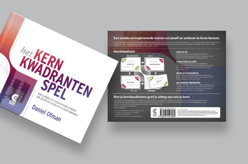 Achterkant van Kernkwadrantenspel