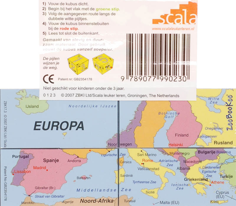 Achterkant van Kaart,Vlaggen, Weetjes