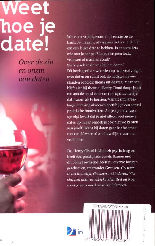 Achterkant van Weet hoe je date!