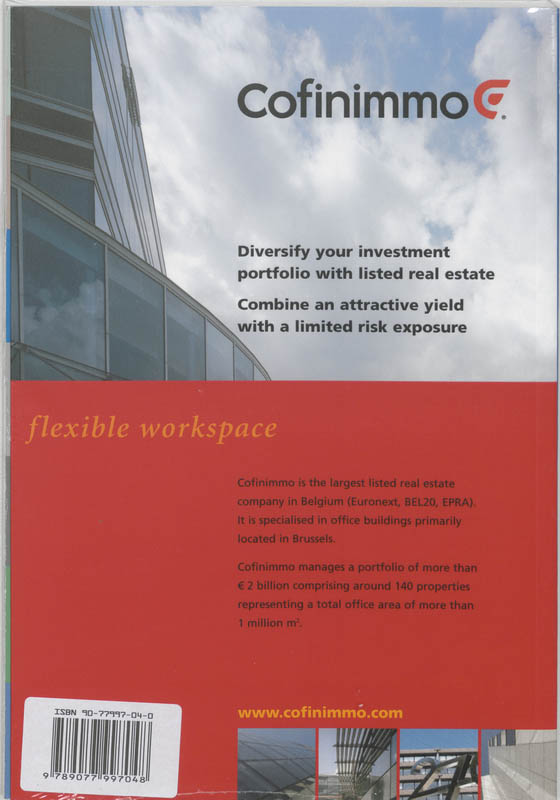 Achterkant van Belgium Real Estate Yearbook