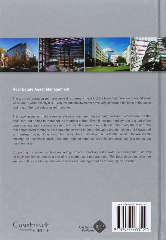 Achterkant van Real Estate Asset Management