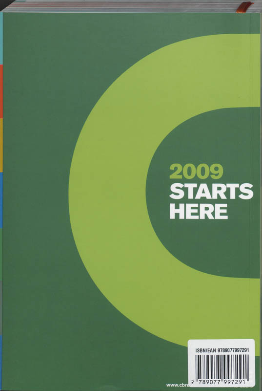 Achterkant van 2008