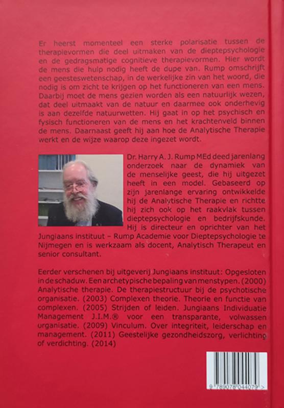 Achterkant van Geesteswetenschap & Analytische Therapie