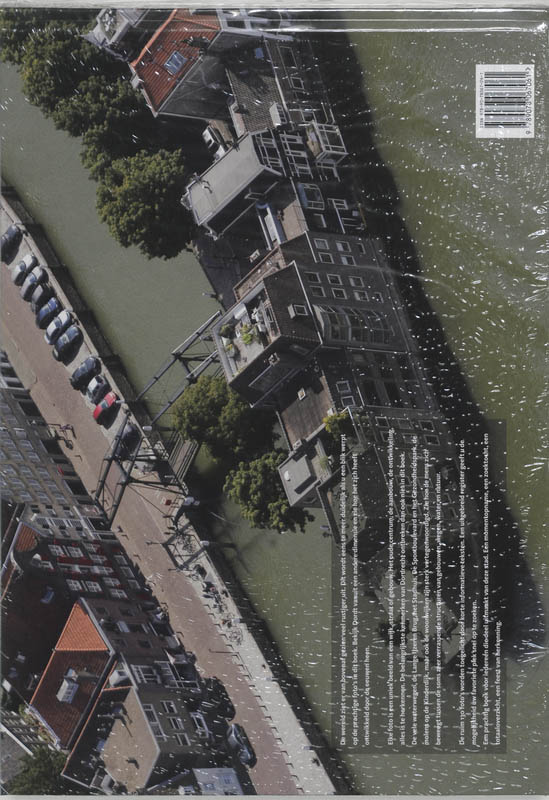 Achterkant van Dordrecht vanuit de lucht