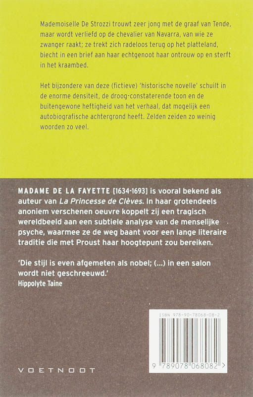 Achterkant van De gravin van Tende