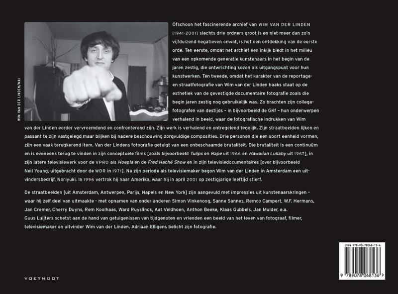 Achterkant van Wim van der Linden Fotograaf