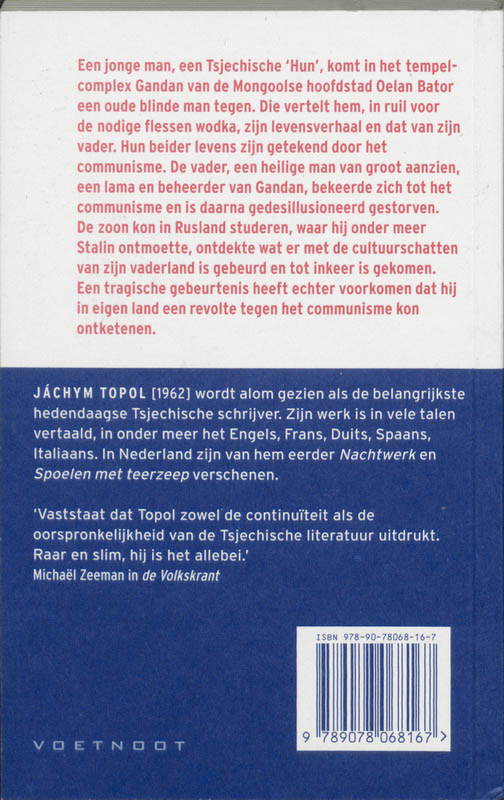 Achterkant van Het gouden hoofd