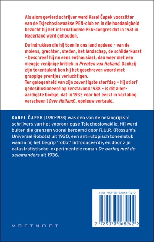 Achterkant van Prenten van Holland