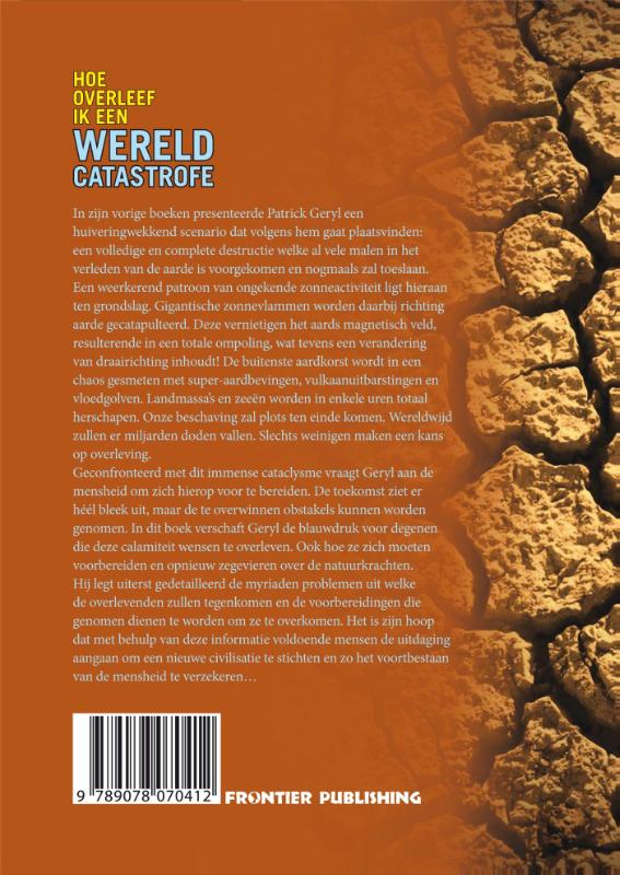 Achterkant van Hoe overleven we een wereldcatastrofe