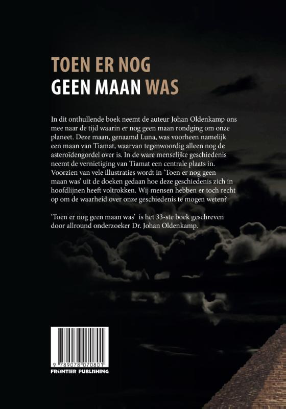 Achterkant van Toen er nog geen maan was