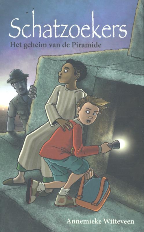 Achterkant van Schatzoekers
