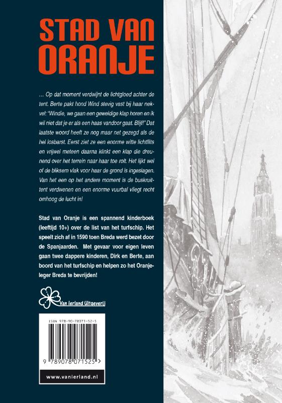 Achterkant van Stad van Oranje