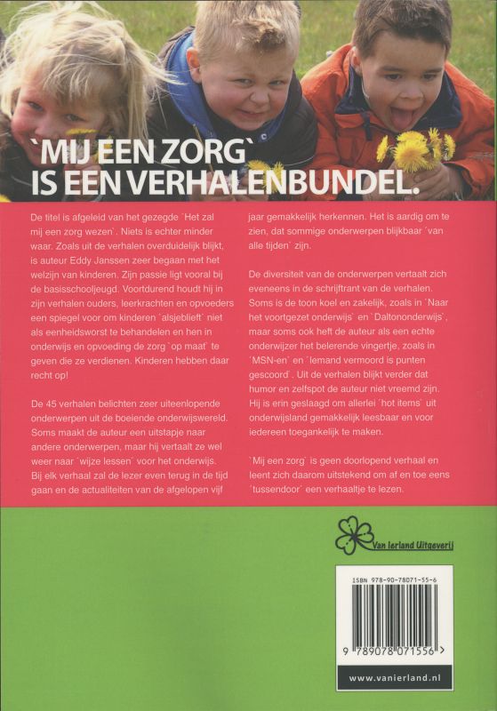 Achterkant van Mij een zorg
