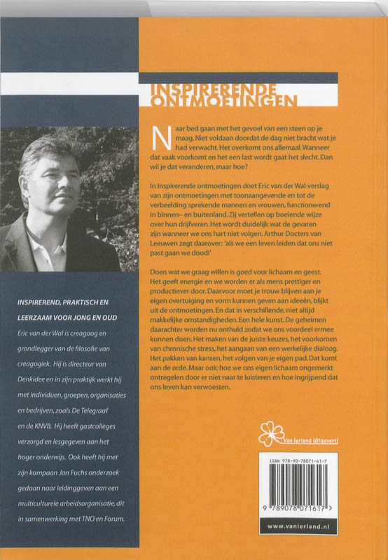Achterkant van Inspirerende ontmoetingen
