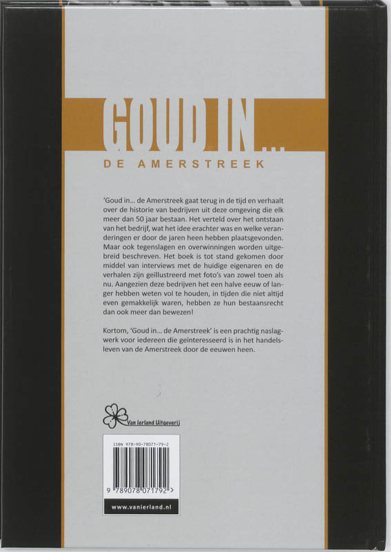 Achterkant van Goud in de Amerstreek