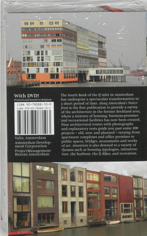 Achterkant van Along Amsterdam's waterfront
