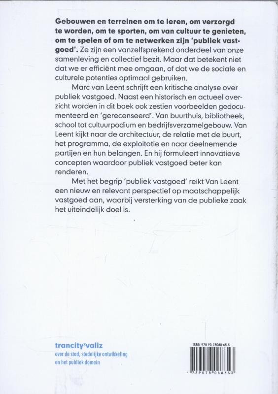 Achterkant van Publiek vastgoed