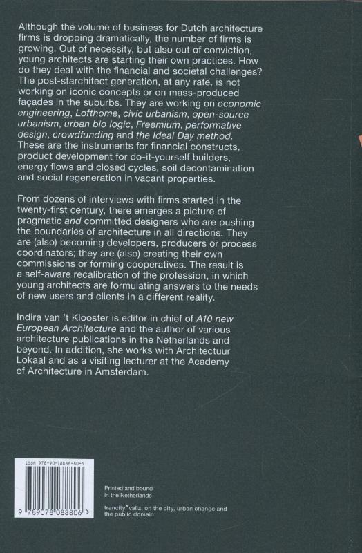 Achterkant van Reactivating architecture