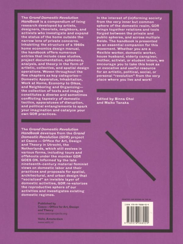 Achterkant van Grand domestic revolution handbook