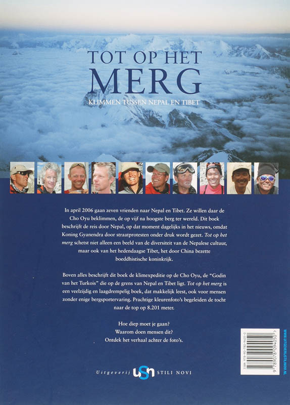 Achterkant van Tot op het merg