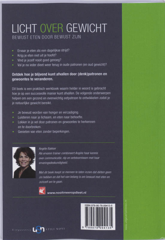 Achterkant van Licht over gewicht