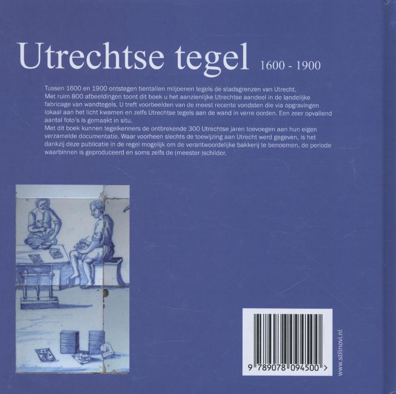Achterkant van Utrechtse tegels