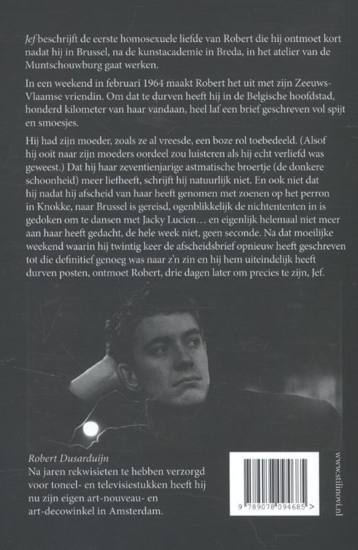 Achterkant van Jef