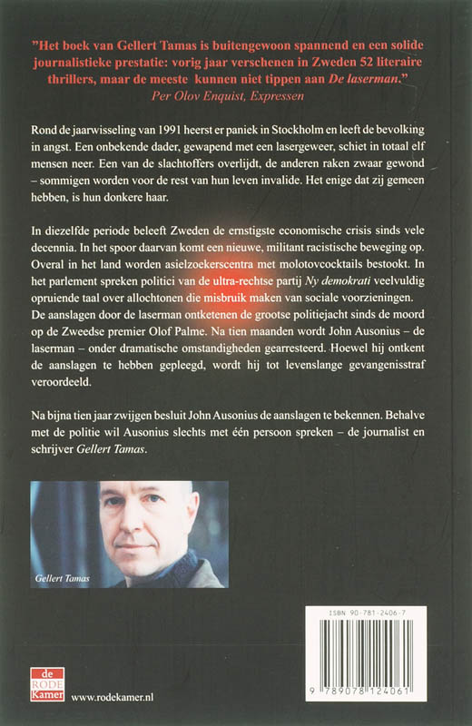 Achterkant van De laserman