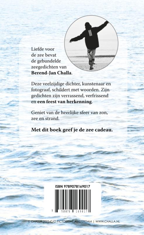 Achterkant van Liefde voor de zee