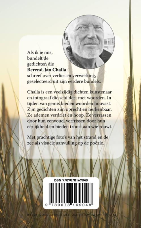 Achterkant van Als ik je mis