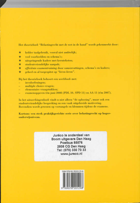 Achterkant van Theorieboek