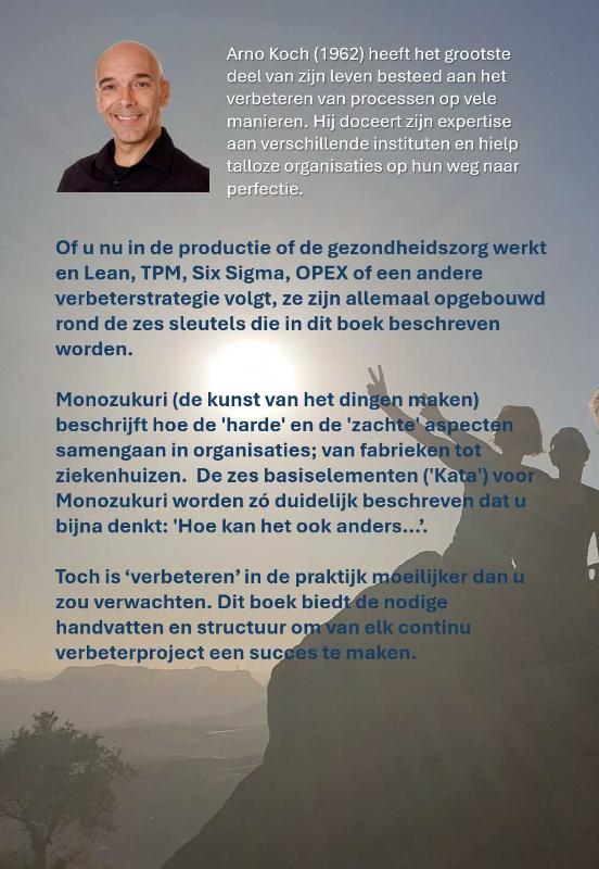 Achterkant van Monozukuri Kata