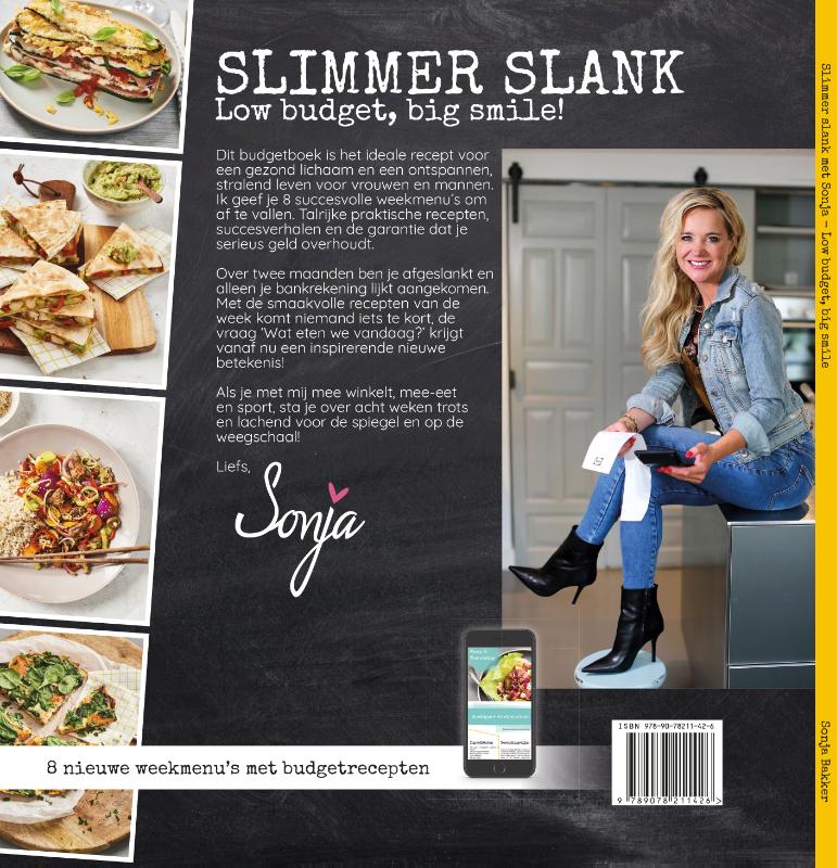 Achterkant van Slimmer Slank met Sonja