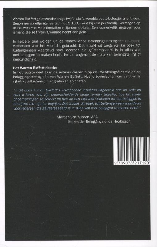 Achterkant van Leer beleggen als Warren Buffett